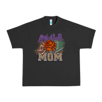 Pigment Black Basketball Mom Urban Heavy Tee - HowdyJamesFarm