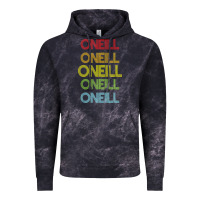 Cloud Black Oneill Name Vintage Hoodie - longCreatives