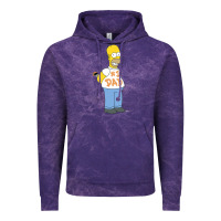 Cloud Purple The Simpsons Homer Number 1 Dad Father's Day V2 Vintage Hoodie - longCreatives