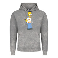 Cloud Rock The Simpsons Homer Number 1 Dad Father's Day V2 Vintage Hoodie - longCreatives
