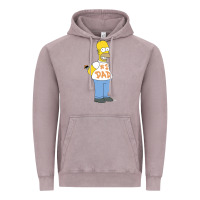 Vintage Zinc The Simpsons Homer Number 1 Dad Father's Day V2 Vintage Hoodie - longCreatives