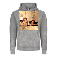 Cloud Rock angels gift raphael cupid cherubs art valentine angel Vintage Hoodie - longCreatives
