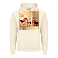 Vintage Artic angels gift raphael cupid cherubs art valentine angel Vintage Hoodie - longCreatives