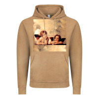Vintage Camel angels gift raphael cupid cherubs art valentine angel Vintage Hoodie - longCreatives