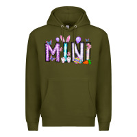 Army Green easter day mini Premium Hoodie - CowhideDigitalArt
