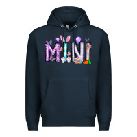 Navy easter day mini Premium Hoodie - CowhideDigitalArt