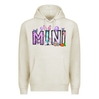 Oatmeal Heather easter day mini Premium Hoodie - CowhideDigitalArt