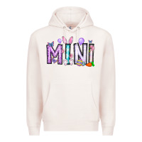 Pale Pink easter day mini Premium Hoodie - CowhideDigitalArt