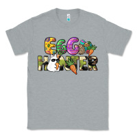 Heather Grey Egg hunter Easter Day Classic Tee - HowdyJamesFarm