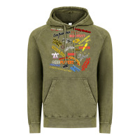 Vintage Olive Just A Little Funk Vintage Hoodie - longCreatives