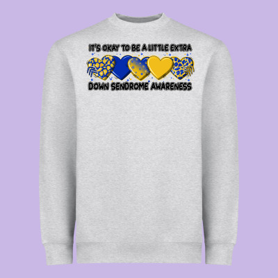 Its Okay To Be Little Extra Heavyweight Sweatshirt Designed By Artiststas