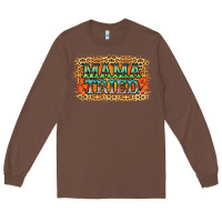 Chestnut Leopard Floral Mama Tried Long Sleeve Tee - Jasminsmagicworld