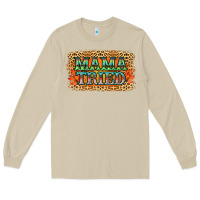 Mushroom Leopard Floral Mama Tried Long Sleeve Tee - Jasminsmagicworld