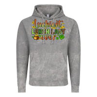 Cloud Rock St. Patrick's Luckiest lunch lady ever Vintage Hoodie - OliviaCreatesArt