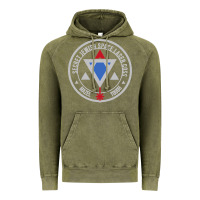 Vintage Olive Secret Jewish Space Laser Corps Mazel Tov Funny Prank Vintage Hoodie - longCreatives