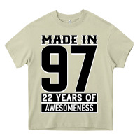 Mossy Made In 97 22 Years Of Awesomeness Heavy Core Tee - Bettercallsaul