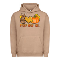 Pigment Burro peace love fall Urban Hoodie - AdoDesignShop