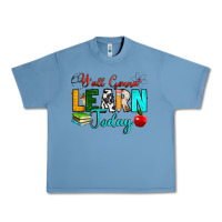 Pebble Blue y'all gonna learn today Urban Heavy Tee - RanaPortraitStore
