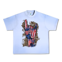 Grape Ice Freedom rock hand 4th of july Urban Heavy Tee - CowGirlArtShop