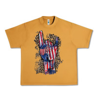 Peanut Butter Freedom rock hand 4th of july Urban Heavy Tee - CowGirlArtShop