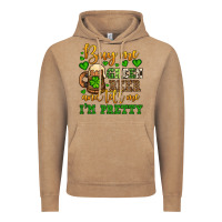 Vintage Coffee Buy me green beer and tell me i'm pretty Vintage Hoodie - OliviaCreatesArt