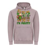 Vintage Zinc Buy me green beer and tell me i'm pretty Vintage Hoodie - OliviaCreatesArt