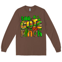 Chestnut St. Patrick's too cute to pinch Long Sleeve Tee - OliviaCreatesArt