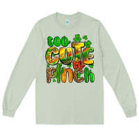 Matcha St. Patrick's too cute to pinch Long Sleeve Tee - OliviaCreatesArt