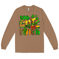 Toasted Coconut St. Patrick's too cute to pinch Long Sleeve Tee - OliviaCreatesArt