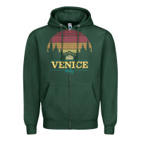 Venice Italy   Vintage Retro Italian Travel Souvenir Gift Pullover Hoo Zipper Hoodie | Teevron