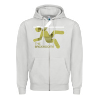 Dove Grey The Backrooms graphic Zipper Hoodie - longCreatives
