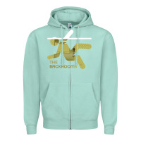Seafoam The Backrooms graphic Zipper Hoodie - longCreatives
