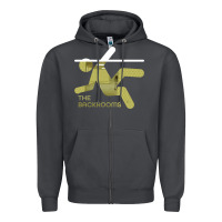 Smoke The Backrooms graphic Zipper Hoodie - longCreatives