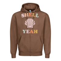 Chestnut vintage retro shell yeah beach tropical vacation gifts t shirt Zipper Hoodie - longCreatives