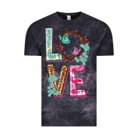 Cloud Black Love crown of the thorns Easter Day Vintage Tee - HowdyJamesFarm