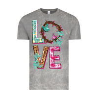 Cloud Rock Love crown of the thorns Easter Day Vintage Tee - HowdyJamesFarm