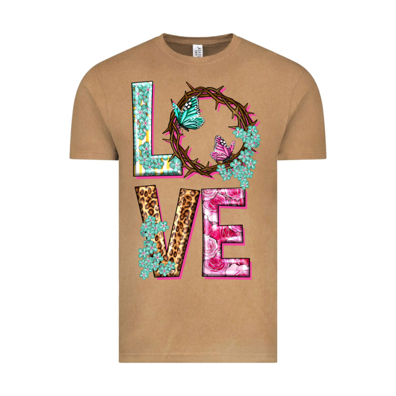 Love Crown Of The Thorns Easter Day Vintage Tee by HowdyJamesFarm | Teevron