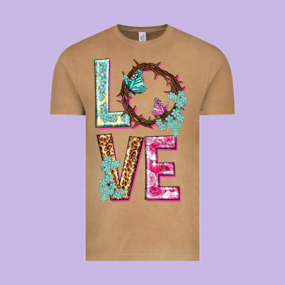Love Crown Of The Thorns Easter Day Vintage Tee Designed By Howdyjamesfarm