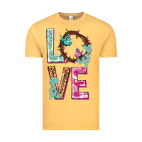 Vintage Mustard Love crown of the thorns Easter Day Vintage Tee - HowdyJamesFarm