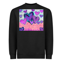 Black love Heavyweight Sweatshirt - CowhideDigitalArt
