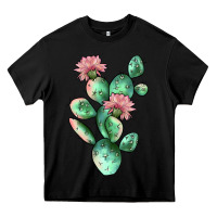 Black cactus 5 Heavy Core Tee - JahusDesignShop
