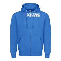 True Royal Anytimes Fitness Zipper Hoodie - longCreatives