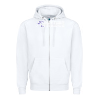 White Anytimes Fitness Zipper Hoodie - longCreatives