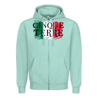 Seafoam cinque terre italy travel distressed t shirt Zipper Hoodie - longCreatives