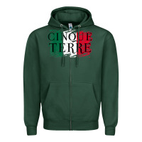 Sports Green cinque terre italy travel distressed t shirt Zipper Hoodie - longCreatives