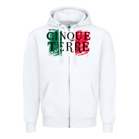 White cinque terre italy travel distressed t shirt Zipper Hoodie - longCreatives