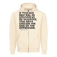 Sandshell human rights quote protest political Zipper Hoodie - longCreatives