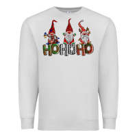 Dove Grey ho ho. ho gnomes Premium Sweatshirt - BarkalooDesign