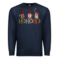 Navy ho ho. ho gnomes Premium Sweatshirt - BarkalooDesign