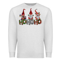 Oatmeal Heather ho ho. ho gnomes Premium Sweatshirt - BarkalooDesign